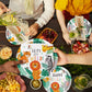 Gatherfun Safari Birthday Party Supplies Jungle Disposable Paper Plates Napkins For Safari Jungle Theme Birthday Decorations, Se