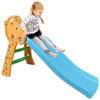 Webby Foldable Garden Slide Toy For Kids - Orange & Blue