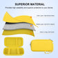 Elonbo Carrying Case for TEBIYOU/ Great Boy/ Beico Handheld Game Console Retro Video Games  Portable Gaming Player Travel Storage Cover  Mini Arcade Electronic Toy Holder Bag  Yellow