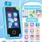 Kids Smart Phone for Boys with 32G Card & Holographic Pyramid, Christmas Birthday Gifts for Age 3-10 Kids Toys Cell Phone, 2.8''