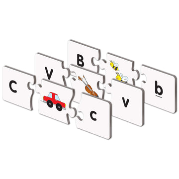 The Learning Journey: Match It! - Upper & Lower Case Letters, Alphabet Puzzles For Kids Ages 3-5, Abc Puzzle Letter Game, Alphabet Learning Award Winning Educational Toys