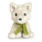 Compendium - An Adorable Stuffed Arctic Fox Plush, Companion To The Book Why Not?, 5.25'' L X 5.75'' W X 8'' H