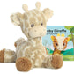 Ebba Loppy Giraffe Plush With Rattle Gift Set