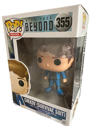 Funko - 355 - Pop - Star Trek Beyond - Chekov In Survival Suit - Edition Limitée