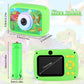 Suziyo Kids Video Camera With Stand, Best Christmas Birthday Gifts Toys For Children, Toddlers Selfie Digital Camcorder 1080P 2.4 Inch Hd For Age 4-9 Years Old Boys & Girls (With 32G Sd Card, Green)