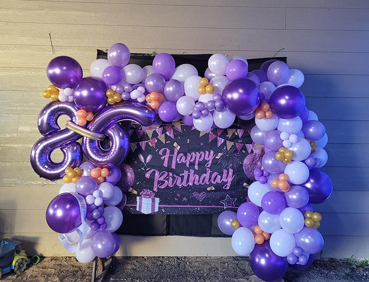 Number 6 Balloon 40 Inch, 6Th Birthday Balloon For Boy Girl, Purple Jumbo 16 60 61 65 Foil Mylar Helium Number Balloons For Merm