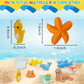 44 Pcs Mini Ocean Resin Animals 44 Styles Resin Animals Figurines Bulk For Fairy Garden Miniature Dollhouse Accessories Hide Cra