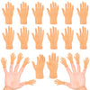 30 Pcs Tiny Finger Hands Mini Fingers Funny Hand Puppets, Miniature Small Hands For Finger Puppets Show, Gag Performance, Cute L