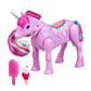 Little Live Pets Unicorn - Sugardust - Green/Red - Plastic - Model 28965.AB0.0000 - Dance to My Own Music!