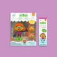 Glo Pals X Sesame Street Water-Activated Bath Toy With 6 Reusable Light-Up Cubes For Sensory Play (Julia, Cubes With Character)
