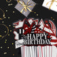 LASKYER Happy 45th Birthday Party Decorations, Glitter Shiny Honeycomb Table Centerpieces 45 Years Old Birthday Party Photoprop