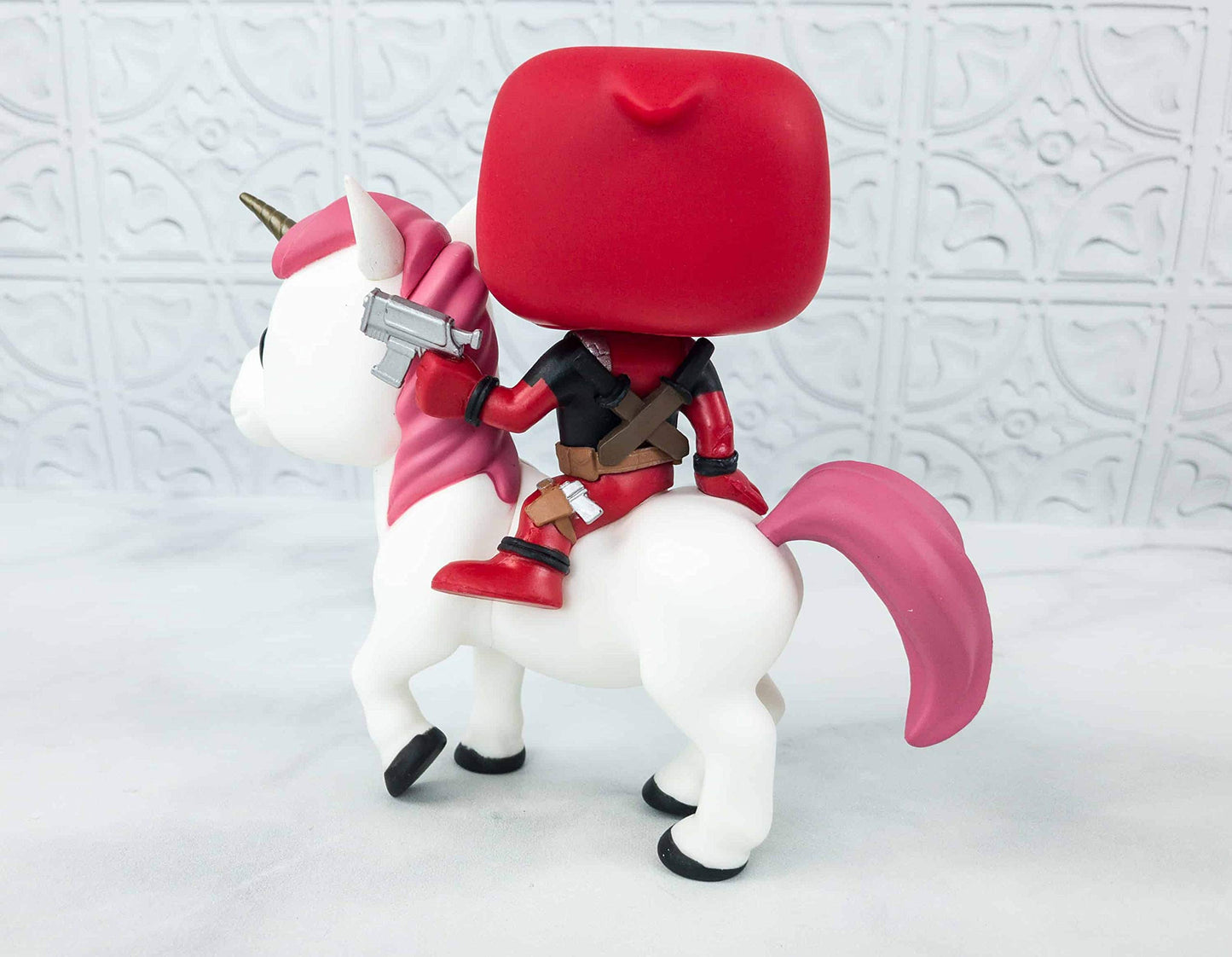Funko Pop! Rides #36 Marvel Deadpool on Unicorn - Multicolor Vinyl Collectors Exclusive
