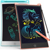 Tecjoe 2 Pack Lcd Writing Tablet, 8.5 Inch Colorful Doodle Board Drawing Tablet For Kids, Kids Travel Games Activity Learning Toys Birthday Gifts For 3 4 5 6 Year Old Boys And Girls Toddlers