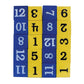 Teacher Created Resources Foam Numbered Dice (Numerals 1-12), 20 Per Pack, 3 Packs
