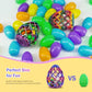 9 Pcs Mini Dragon Eggs With Tiny Animal Figurines - 3D Printed Easter Basket Stuffers, Prefilled Surprise Eggs, Cute Miniature A