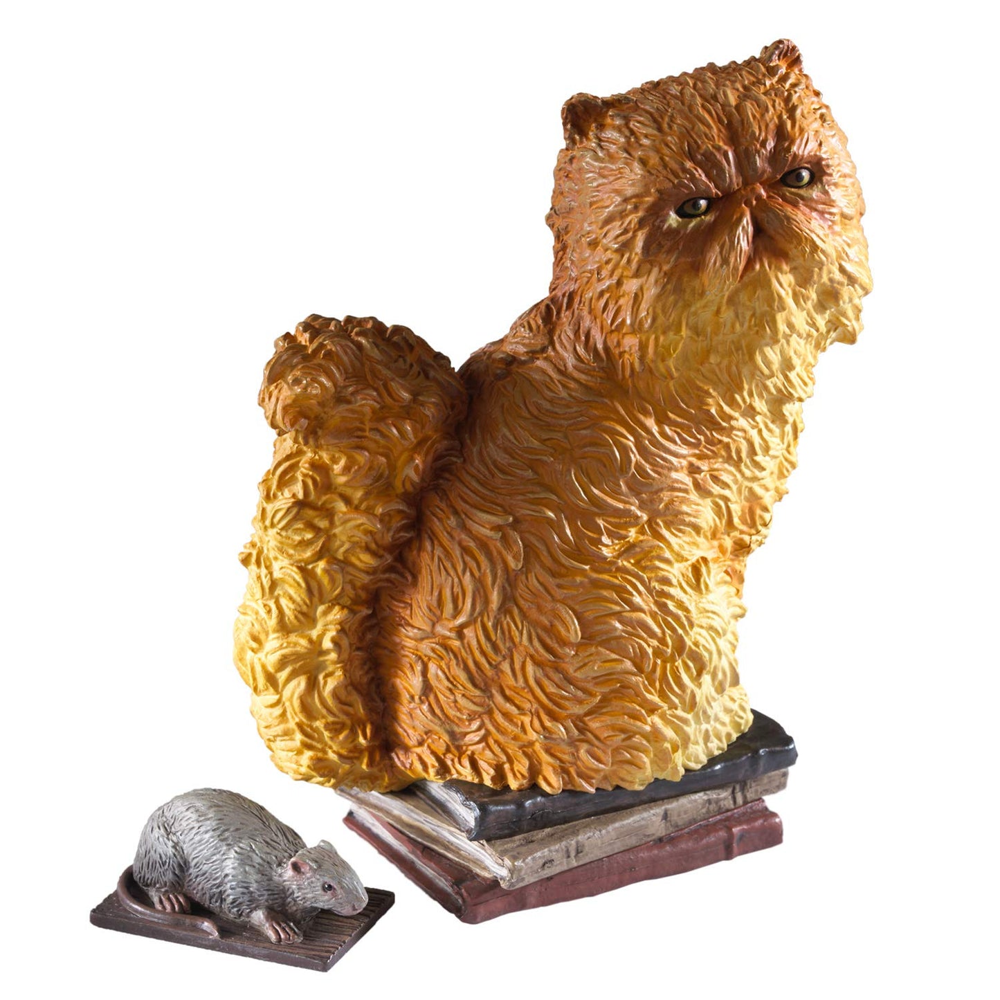 The Noble Collection Harry Potter Crookshanks Magical Creature - 7" Orange Plastic (Model NN7680)