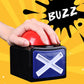 MyMealivos Game Trivia Buzzers for Family Game Night | Alarm Answer Button with Loud Sound and Light Entertainment in Classroom