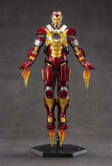 Banobi 7 Inch Ironman Mk17 Action Figure (1/10 Scale) With Lots Of Accessories,Exquisite Painting Collectible Toy