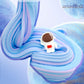 Blue Cake Slime,Non Sticky,Super Soft Sludge Toy,Birthday Gifts For Kids 4-12,Diy Butter Slime Party Favor For Girls & Boys