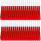 Lcpqmzgh 30 Pcs Gold Noise Makers, Metallic Fringed Noise Makers For New Year Party Favor Supplies, Red