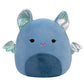 Squishmallows Original 14-Inch Este Bat Plush - Soft Polyester Stuffed Animal, Model SQHW00968, Official Jazwares Toy