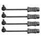 HobbyPark 20pcs RC Rubber Retainer Pull Tabs for 1/12 1/10 1/8 1/5 RC Car Body Clips (fit 1.2mm 1.4mm 1.5mm Rod)