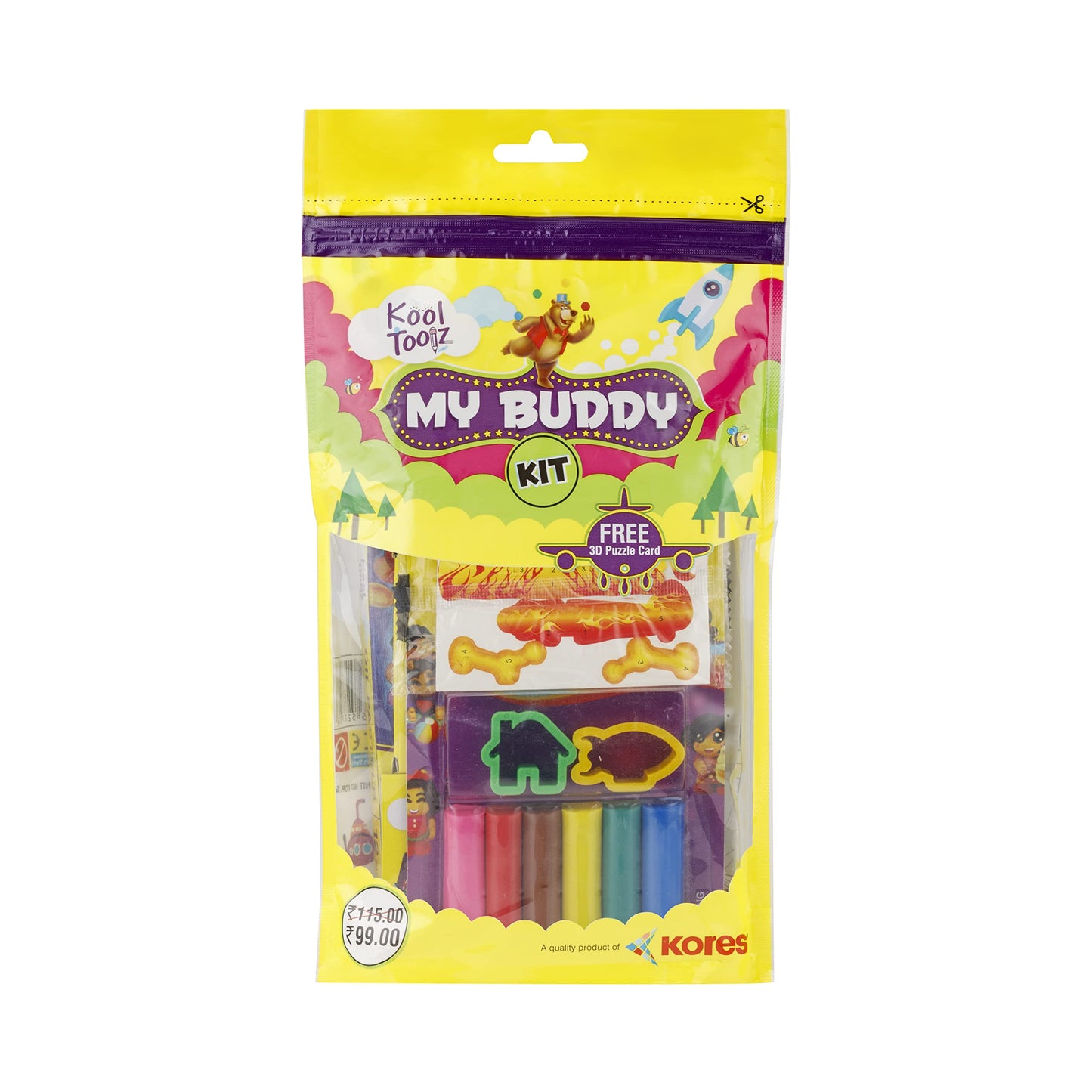 Kores Kool Toolz My Buddy Kit Modelling Clay