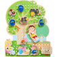 HABA Orchard Threading Game for Kids Ages 3-5, Lacing Tiles for Fine Motor Skills Development, Montessori Learning Toy for Presc
