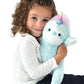 Gund Dazzle Slothicorn Plush Toy, Sloth Unicorn Stuffed Animal For Ages 1 And Up, Blue/Rainbow, 9