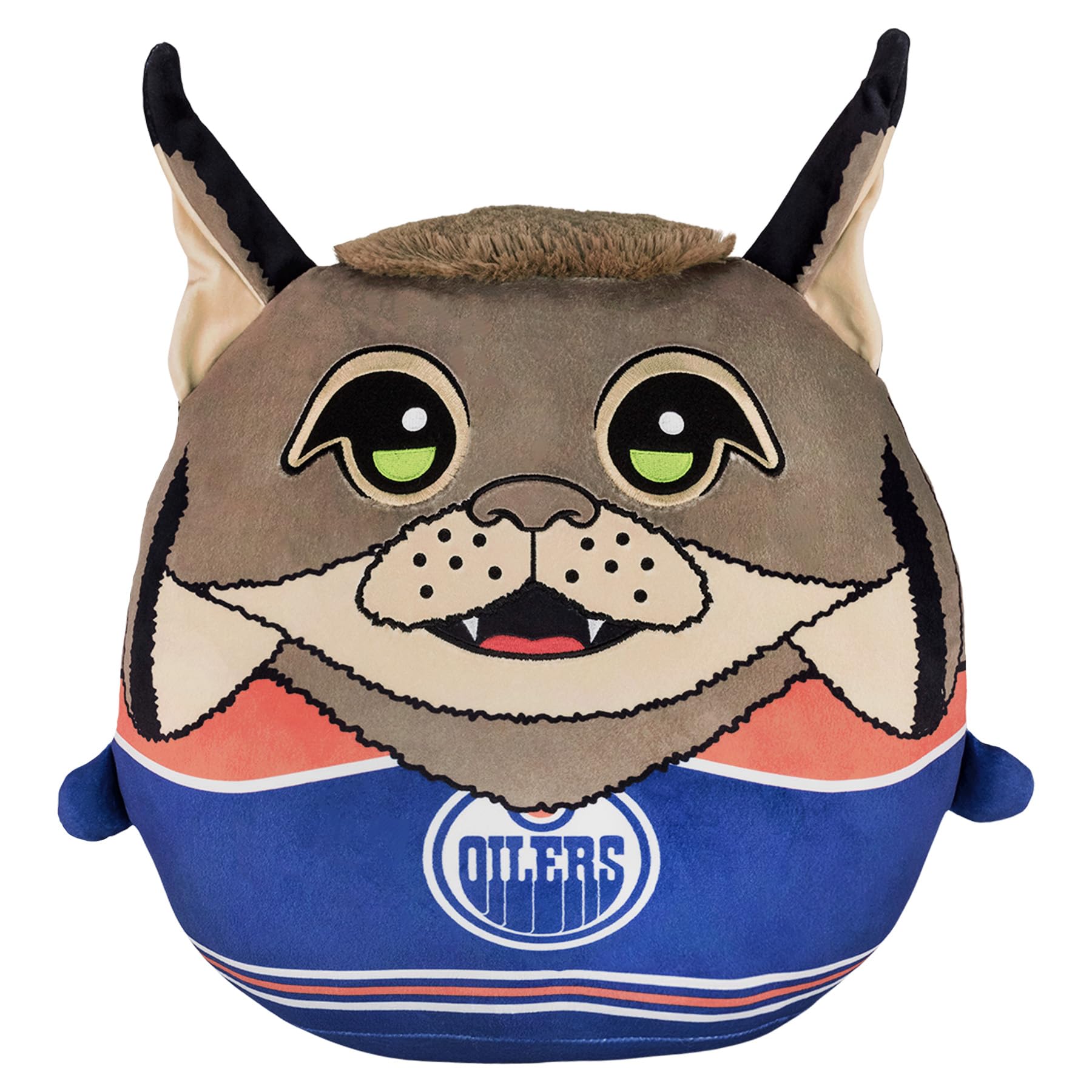 Sleep Squad Edmonton Oilers Hunter 12'' Mascot Kiri Cloud Plushie - Official Nhl Plush