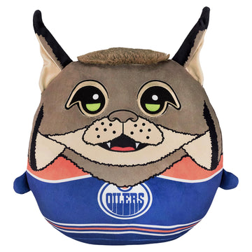 Sleep Squad Edmonton Oilers Hunter 12'' Mascot Kiri Cloud Plushie - Official Nhl Plush