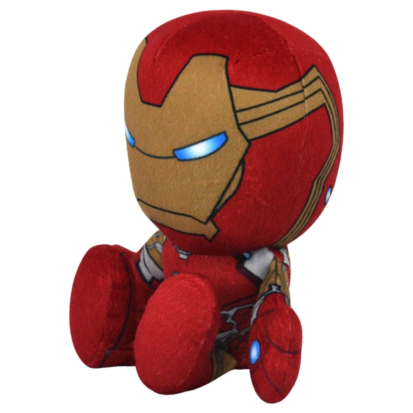 Marvel Iron Man 8' Kuricha Sitting Plush - Soft Chibi Inspired Toy