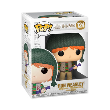 Funko Pop! Movies: Harry Potter Holiday - Ron Weasley, Multicolor (51154)