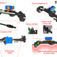 MEUS RACING Capra 1.9 Portal Axles Kit - Isokinetic CVDs, Ackerman Steering, Aluminum Alloy, Standard-Black, Model: MEUS-UTB19