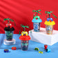 Watersay 218 Pcs Video Game Party Favors Set Includes Drink Cup with Lid Game Card Pencil Sharpener Eraser Stickers Slap Bracele