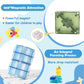 67 Pcs Magnetic Blocks For Kids, 3D Magnetic Geometric Building Block Set For Toddlers, Stem Educational Preschool Sensory Monte