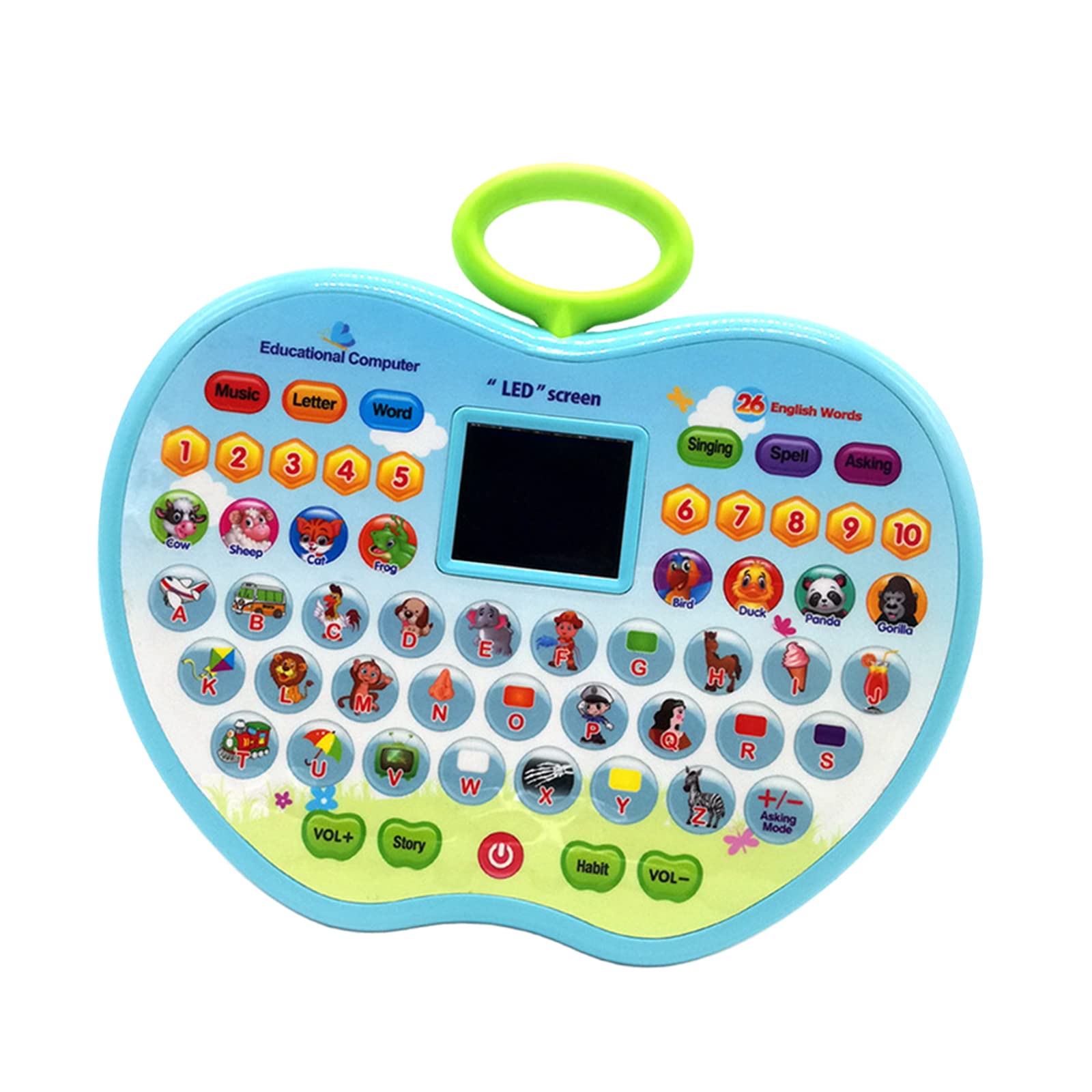 Atorse Multifunction Learning Machine, Early Learning Children Baby Toddlers Blue