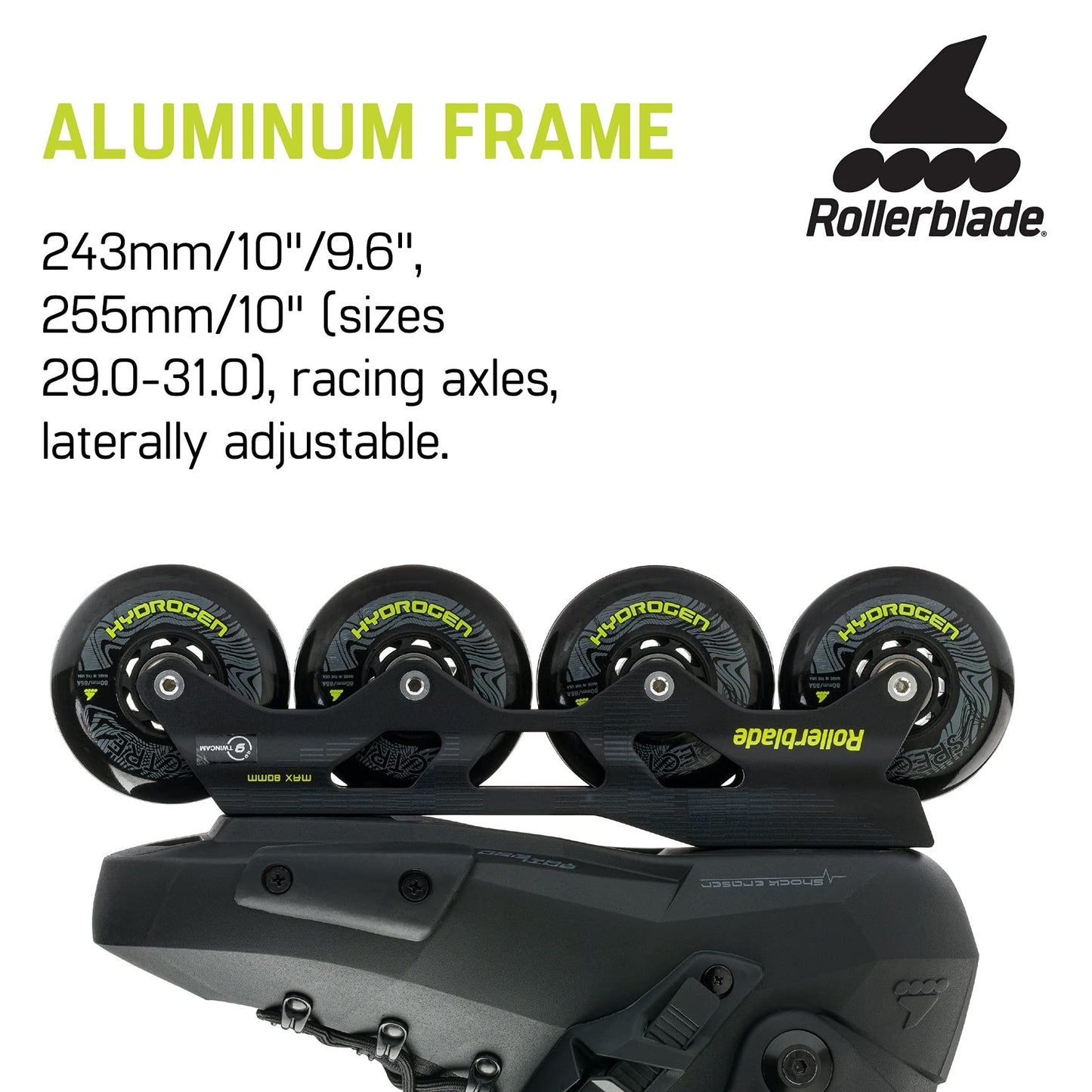 Rollercutting edge Twister XT Men's mature-themed Fitness Inline Skate  Black/Lime  Urban Performance Inline Skates