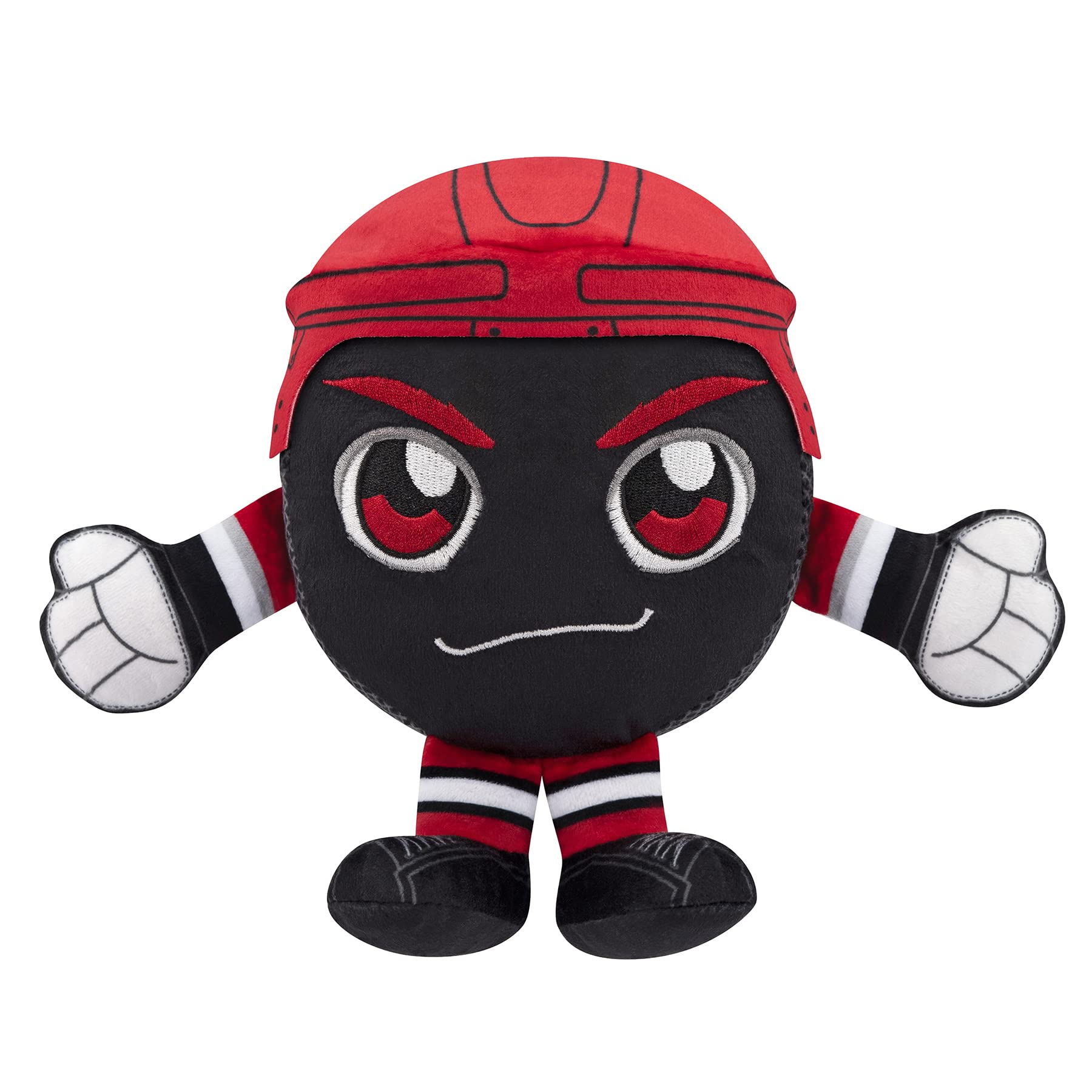 Bleacher Creatures Carolina Hurricanes 8'' Kuricha Hockey Puck Sitting Plushies- Soft Chibi Inspired Plush