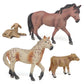 Lc Joycre Farm Animals Cows Sheep Horses Toys 4Pcs Realistic Cows Figures Horses Figurines Sheep Toys Playset For Toddlers Arab