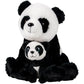 Rhode Island Novelty Adventure t Birth of Life Panda with Baby Plush Toy 11 H