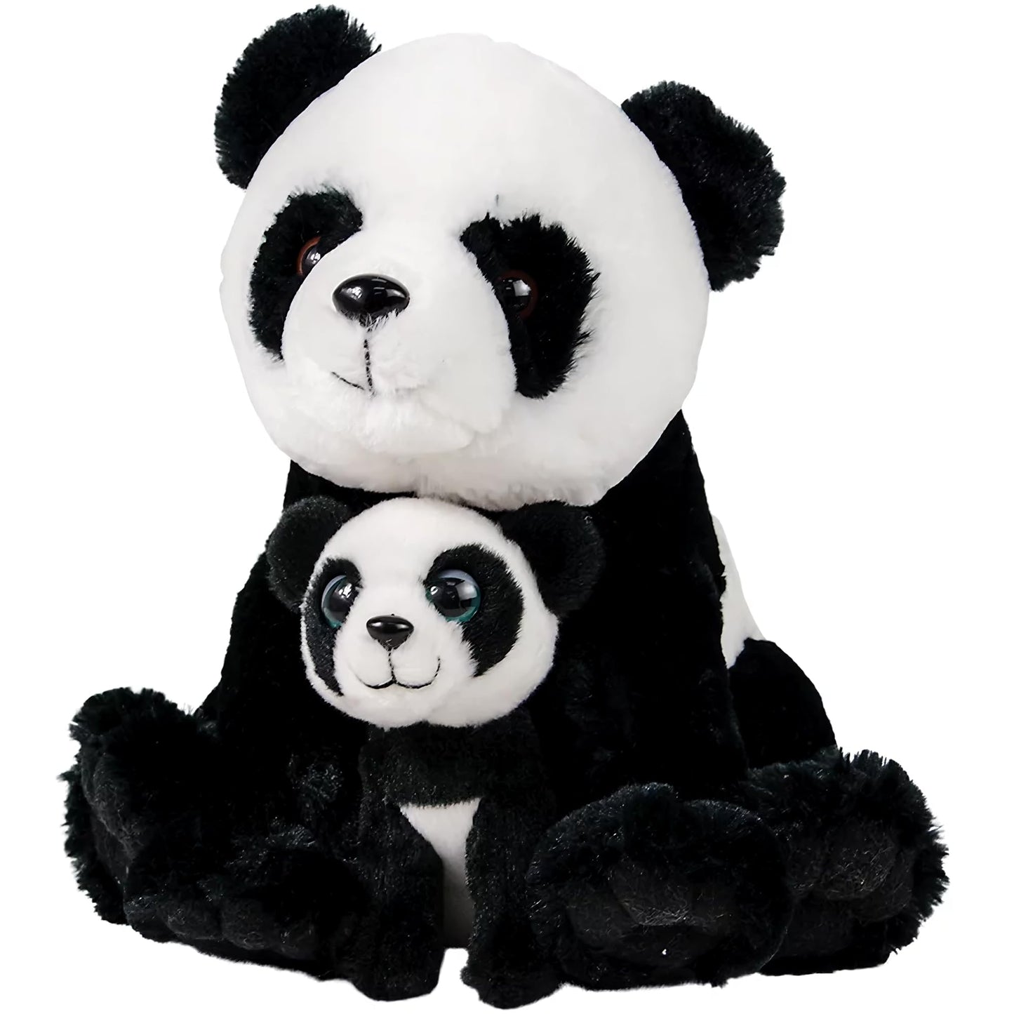 Rhode Island Novelty Adventure t Birth of Life Panda with Baby Plush Toy 11 H