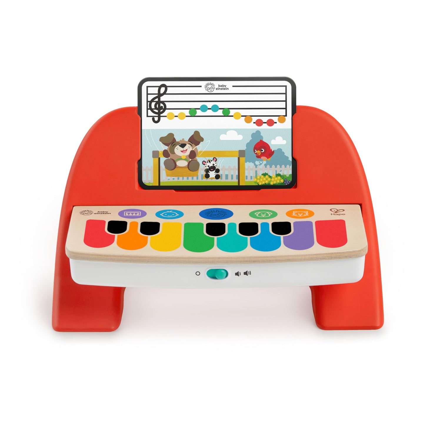 Baby Einstein Wooden Piano Toy, Musical for Babies 6-36 Months, Cal’s First Melodies, Model 12577, Perfect Gift for Infants
