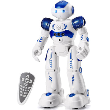 KingsDragon RC Robot Toys for Kids, Gesture & Sensing Programmable Remote Control Smart Robot for Age 3 4 5 6 7 8 Year Old Boys 