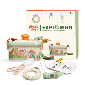 Bug Catcher For Kids Explorer Bug Catching Kit With Insect Critter Catcher, Magnifying Glass, Tweezers, Whistle & Compass, Outdo