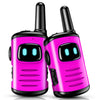 Kids Walkie Talkies Toys For Girls: Comedyfun Mini Robots Walkies Talkies 2 Pack Birthday Gifts For 3 4 5 6-8 Year Old Girls Toy
