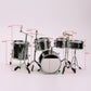 Club Bollywood 8Pcs Miniature Drum Set Dollhouse Ornament For Bedroom Living Room Black | Toys & Hobbies | Action Figures | Musi