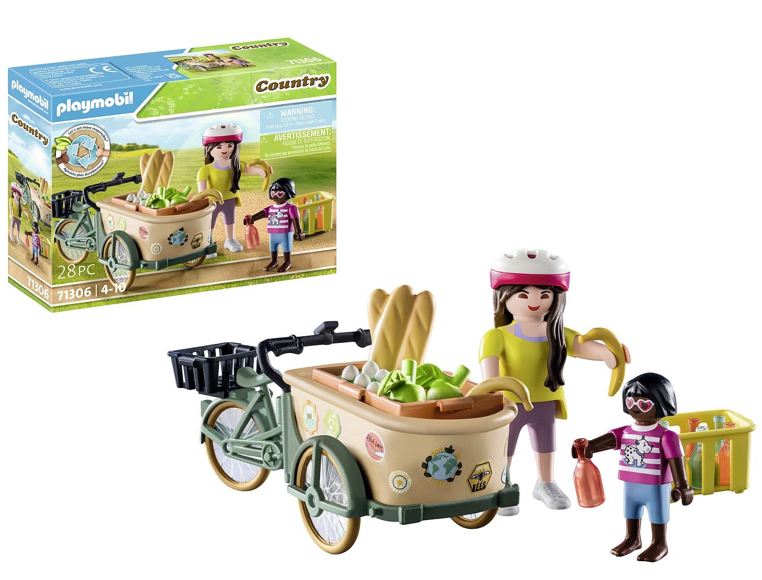Playmobil Farmers Cargo Bike