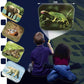 Brainstorm Toys Animal Flashlight and Projector, Multicoloured, 11 x 3.5 cm, Plastic, Model E2012