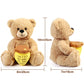 Benben Valentines Day Gifts For Her, Women, Girlfriend, Wife, Best Friend, 10 Inch Teddy Bear Stuffed Animal With Honey Pot, Fun